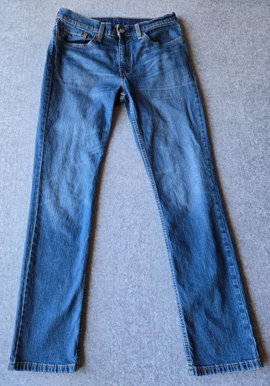 Levi's 511 Men's Jeans Standard Slim Fit 5-Pocket Stretch Flex Denim Blue 33x32